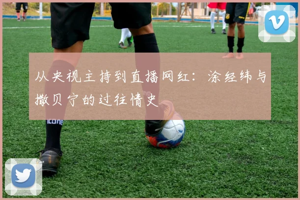 从央视主持到直播网红：涂经纬与撒贝宁的过往情史